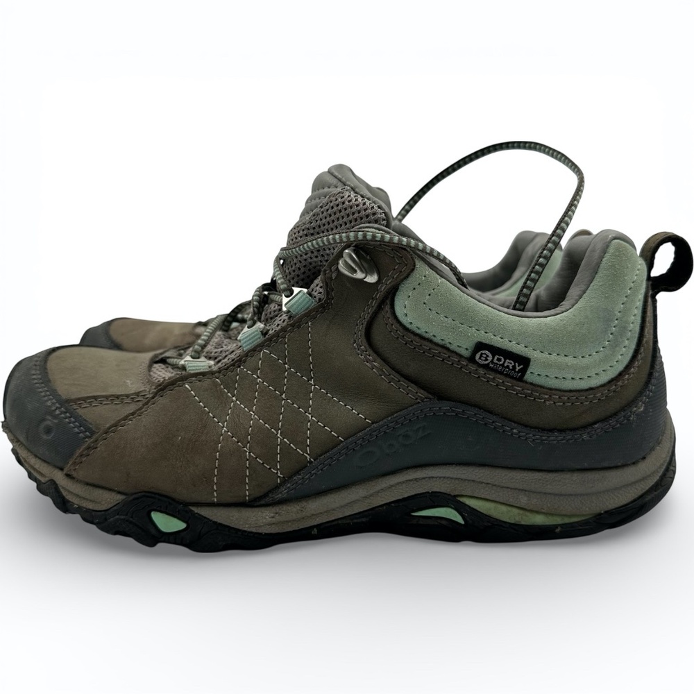 Oboz Sapphire Low B-DRY Waterproof Hiking Shoes Boots Women 9 | gorpcore outdoor